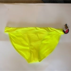 Highlighter yellow Bikini bottom